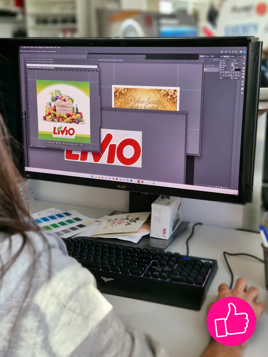 Projektowanie graficzne i przygotowanie do druku - praca w programie Photoshop