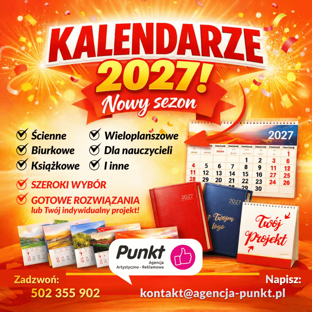 Zapoznaj się z ofertą kalendarzową na 2027 rok!